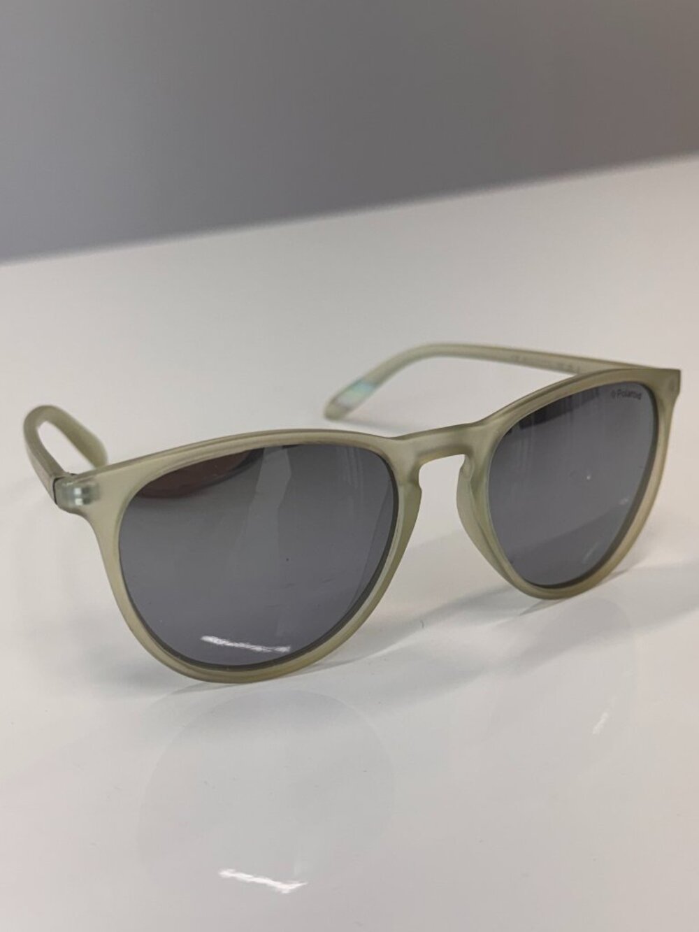 Polaroid Polarized Sunglasses | Matte Olive Green | Gray Lenses